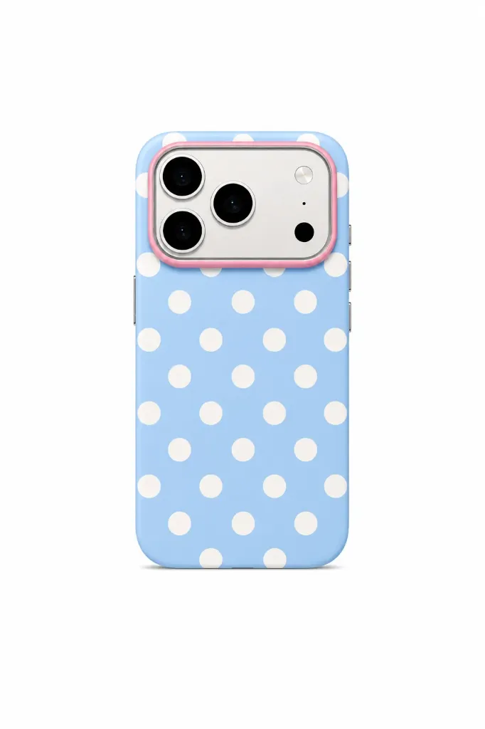 Blue berry dots (iPhone 17)