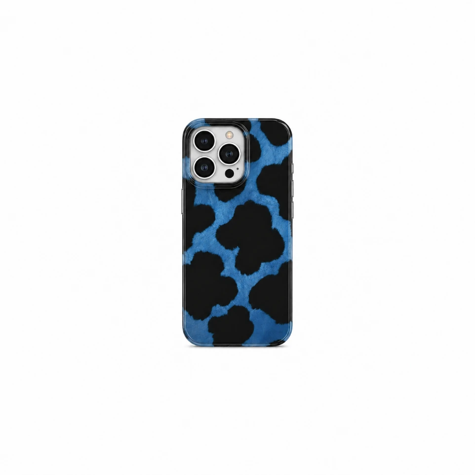 Blue Cow Print Case for iPhone 17 Pro (iPhone 17 Pro)